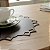 Jogo Americano Floral Couro Café | base prato e copo - Imagem 2