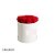 Caixa redonda para flores  Cor branca (Alaska)  Coleção Paris - Pequenas - Imagem 3