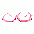 Óculos Make - Transparent Pink - Imagem 1