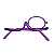 Óculos Make - Purple - Imagem 3
