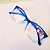 Óculos de Leitura Ibiza - Blue Transparent - Imagem 2