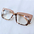 Óculos de Leitura Bergamo - Beige Leopard - Imagem 2