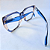 Óculos de Leitura New Arezzo - Blue Transparent - Imagem 4