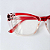 Óculos de Leitura Valencia - Red Transparent - Imagem 3
