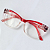 Óculos de Leitura Valencia - Red Transparent - Imagem 2