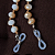 Cordão Para Óculos Strass - Milk Cream - Imagem 2