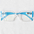 Óculos de Leitura Luanda - Blue and Transparent - Imagem 1