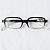 Óculos de Leitura Tokyo Square - Black and Transparent - Imagem 1