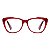 Óculos de Leitura Montevidéu - Red and Transparent - Imagem 1