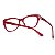 Óculos de Leitura Montevidéu - Red and Transparent - Imagem 4