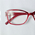 Óculos de Leitura Dubai - Red and Transparent - Imagem 3