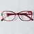 Óculos de Leitura Dubai - Red and Transparent - Imagem 1