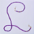 Cordão Para Óculos Strass - Purple - Imagem 4