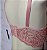 Lingerie conjunto de sutiã e calcinha renda rosê com bojo sem aro - Imagem 7