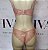 Lingerie conjunto de sutiã e calcinha renda rosê com bojo sem aro - Imagem 10