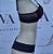Lingerie conjunto de sutiã e calcinha tanga com renda preta - Imagem 6
