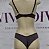Lingerie básica conjunto de sutiã e calcinha preta - Imagem 3