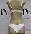 Lingerie básica conjunto de sutiã e calcinha branca - Imagem 3