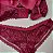 Lingerie conjunto de sutiã e calcinha renda vinho com bojo sem aro - Imagem 4