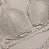 Lingerie conjunto de sutiã e calcinha renda bege com bojo sem aro - Imagem 2