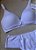 Lingerie básica conjunto de sutiã e calcinha branca - Imagem 2