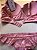 Lingerie conjunto de sutiã e calcinha renda rosa romance com bojo e aro - Imagem 3