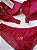Lingerie conjunto de sutiã e calcinha renda vermelha com bojo e aro - Imagem 5
