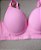 Sutiã básico Plus Size rosa com bojo e aro - Imagem 2