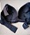 Sutiã básico plus size preto com bojo e aro - Imagem 3