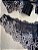 Lingerie conjunto de sutiã e calcinha renda preta com detalhes em bege com bojo sem aro - Imagem 5