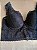 Lingerie conjunto de sutiã e calcinha com renda preta - Imagem 2