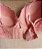 Lingerie conjunto de sutiã e calcinha com renda rosa romance com bojo e aro - Imagem 5