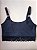 Sutiã de amamentação plus size estilo top com detalhe em renda preto - Imagem 2
