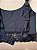 Sutiã de amamentação plus size estilo top com detalhe em renda preto - Imagem 5