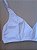Lingerie conjunto de sutiã e calcinha sem bojo e sem aro branco - Imagem 3