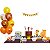 Kit Festa Aniversário Construção 76 Peças Decoração Completa - Imagem 2