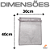 Kit 25 Sacos Organza Grande 30x40 Cores Saquinho Tule Voil - Imagem 3