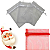 25 Sacos Organza Grande GG 40x60 Kit Saquinho Presente Cores - Imagem 1