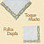 Guardanapos Papel Arabesco Grande Folha Dupla Luxo Dourado - Imagem 6