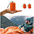 Saco Dormir Emergência Térmico Manta Camping Bolsa Portátil - Imagem 6