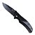 Canivete Xingu XV2930 Preto 15 Cm Com Cabo de Metal - Imagem 1