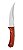 Faca Esportiva 27 Cm SQ4183 Pesca Camping Com Bainha - Imagem 2