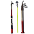 Kit Pesca 1 Vara Telescópica 1,80 Metros + 1 Molinete 200 com Linha Colocada - Imagem 1