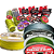 Linha Multifilamento 4X Premium 100 Metros Hunter - Verde Cinza Fluorescente - Imagem 2
