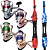 Kit Pesca Top Vara Carbono 25 Libras 2 Partes 1,80 Metros+ Molinete 3 Rolamentos com Anti Reverso + Linha Colocada - Imagem 1