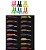 Isca Artificial Grub Soft Silicone 8 cm Cartela com 2 Unidades 1 ou 2 Cauda Diversas Cores - Imagem 6