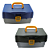 Caixa de Pesca 4 Bandeja Cores Diversas Material Virgem HI 4BJF - Imagem 1