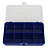 Estojo Para Pesca Organizador Com 8 Divisórias Azul 12x8 cm ES08A - Imagem 2