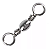 Girador BBS Simples Nickel Marine Sports Nº 1/0 01 03 05 09 14 Cartela com 50 Unidades - Imagem 1