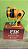 Molinete De Pesca Pix 2000 Com 1 Rolamento Disponivel em Laranja e Verde - Imagem 1